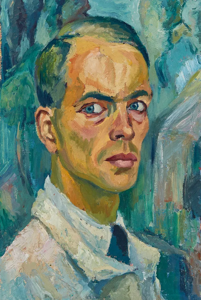 Brandt, Erik — Selvportrett, 1924