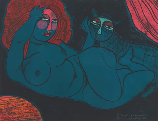 Corneille, Guillaume — "La belle Marocaine" 1982