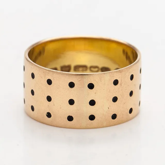 Kalevala Koru, ring, "Kaira", 14K guld, Helsingfors 1960.