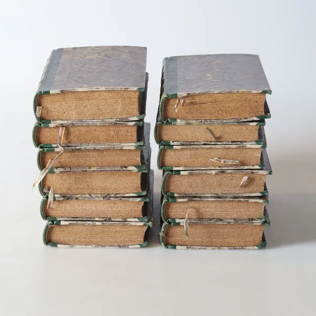 BOKBAND, 12 delar, The history of the decline and fall of the roman empire, Edward Gibbon, 1829.