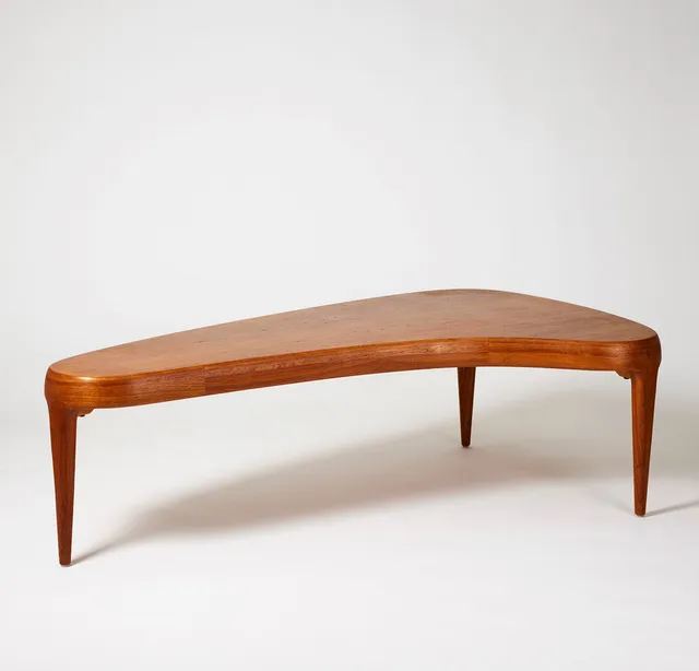 JOHANNES ANDERSEN. "Capri", soffbord, Trensum, Danmark, 1960-tal, teak.
