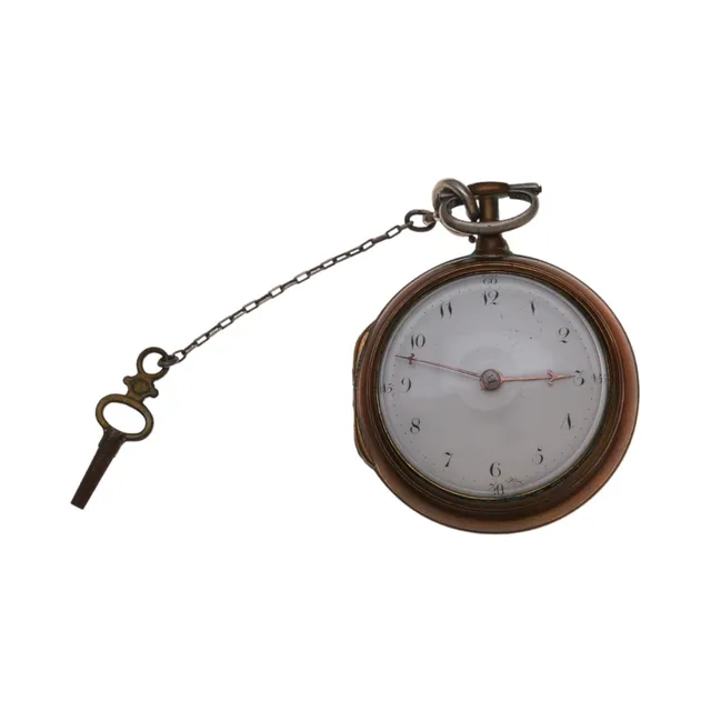 Tho [ma] s Hatton English pocket watch, last third of the 18th Century.