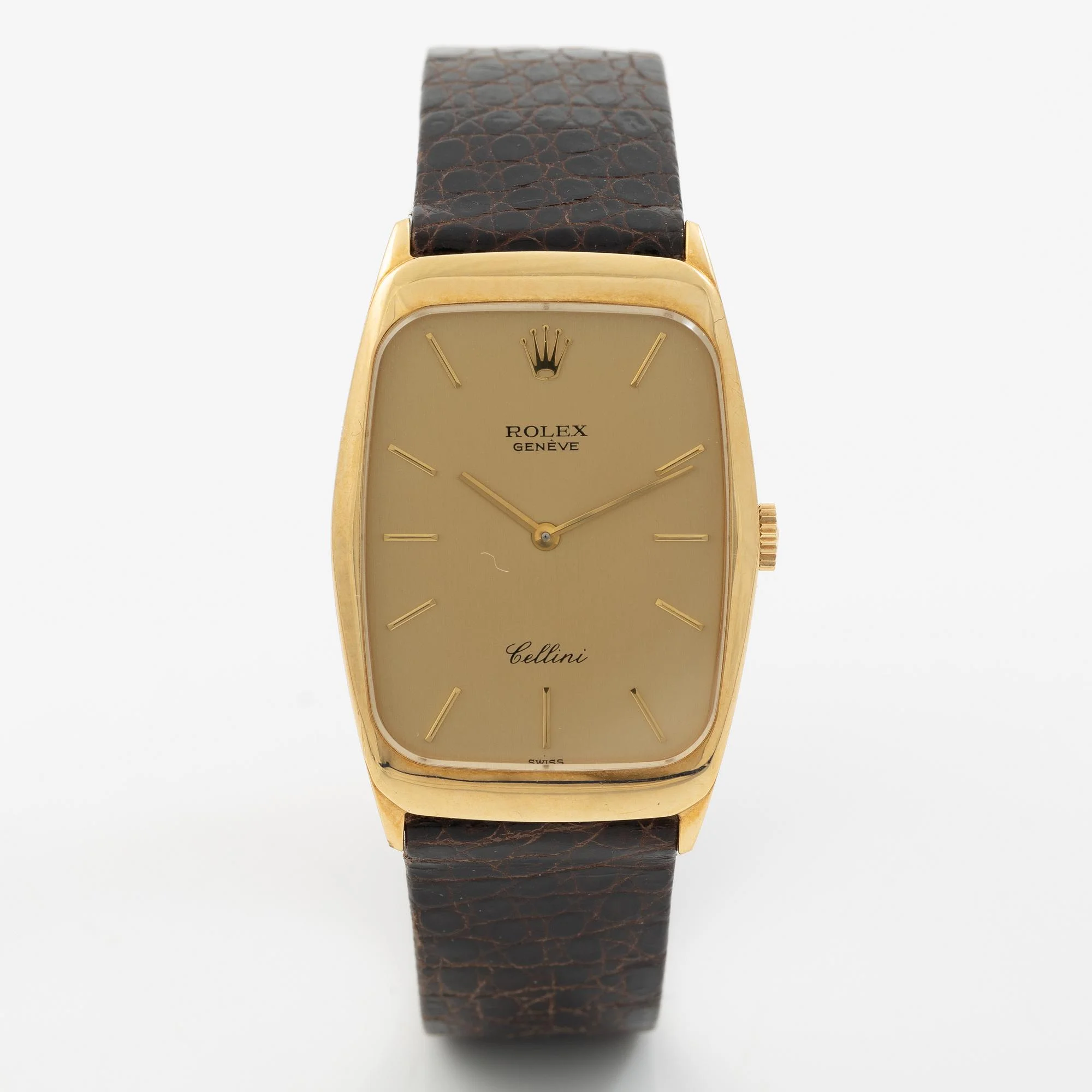 Rolex, Cellini, armbandsur, 26,5 x 35,5 mm. — Klockor & Ur/Armbandsur — Bukowskis