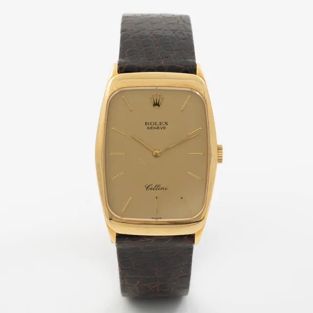 Rolex, Cellini, armbandsur, 26,5 x 35,5 mm.