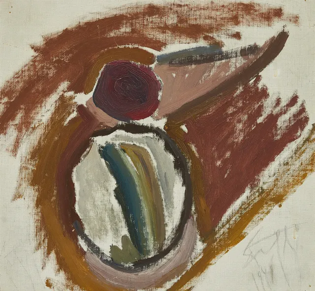 EDDIE FIGGE (Sverige, 1904-2003). Stilleben, signerad och daterad 1948, olja på duk.