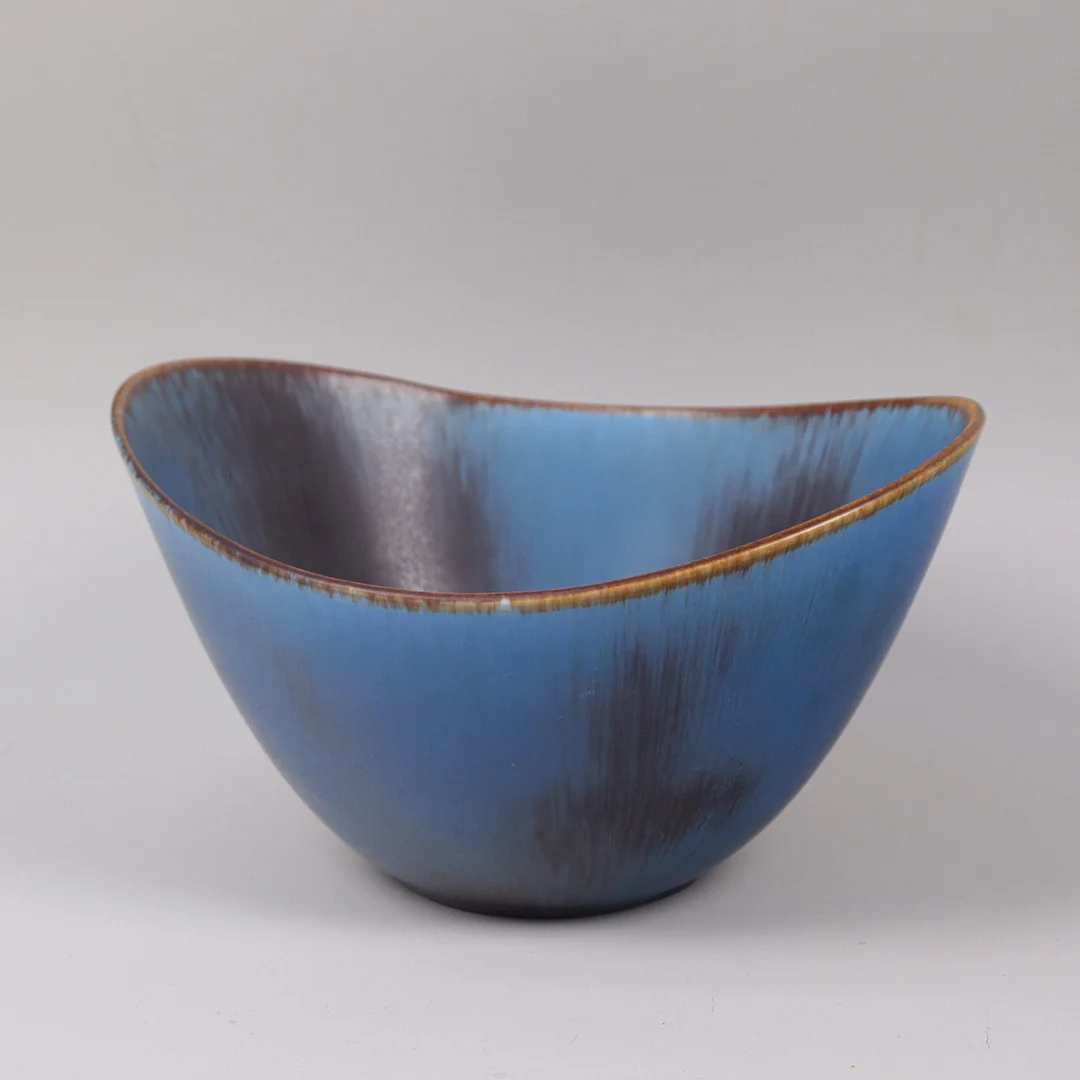 GUNNAR NYLUND. skål, stengods, serie "AXK", Rörstrand. — European — Markus Auktioner