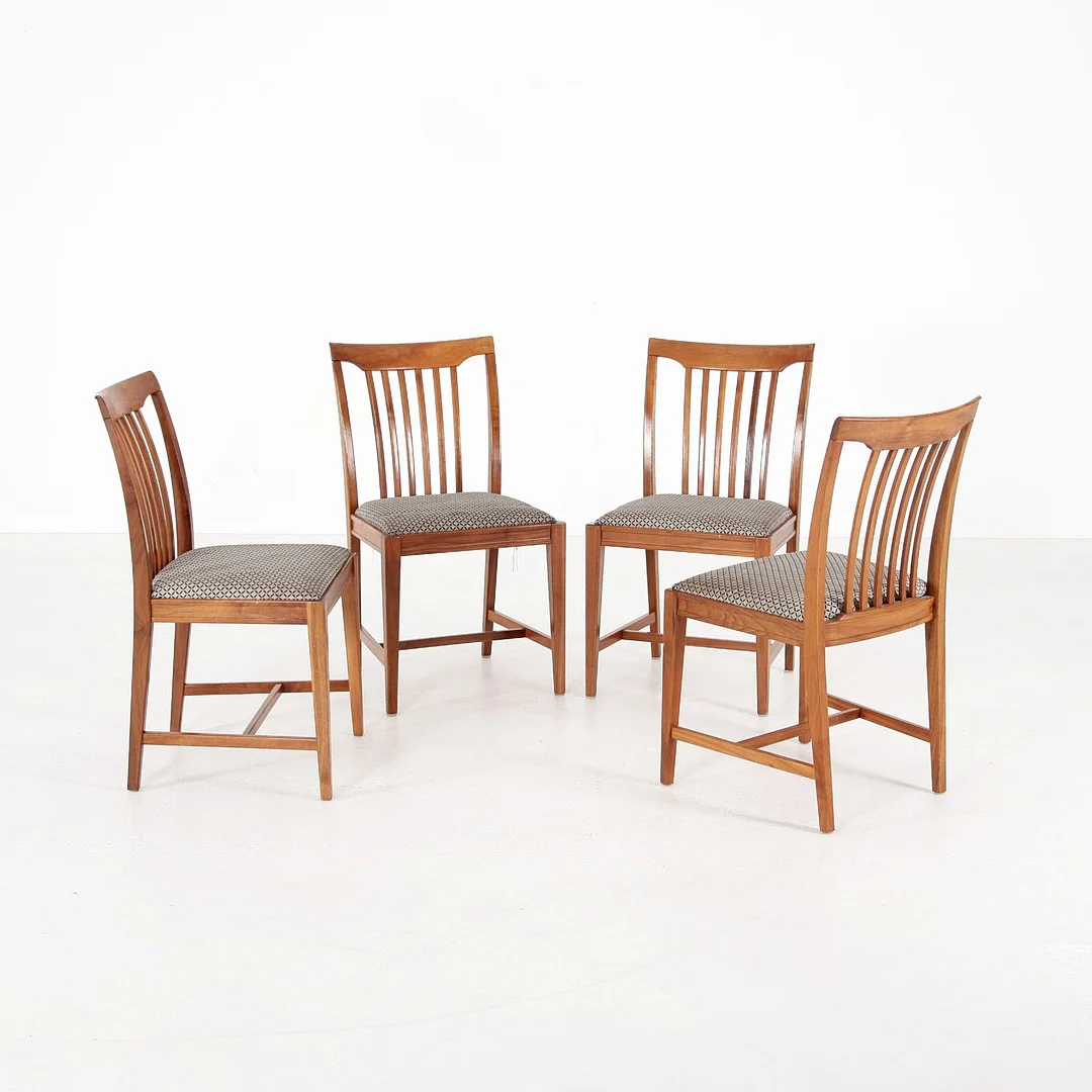 SVANTE SKOGH. 1908-1988. Stolar, 4 st, "Vindö". — Armchairs & Chairs — Auktionsverket Engelholm