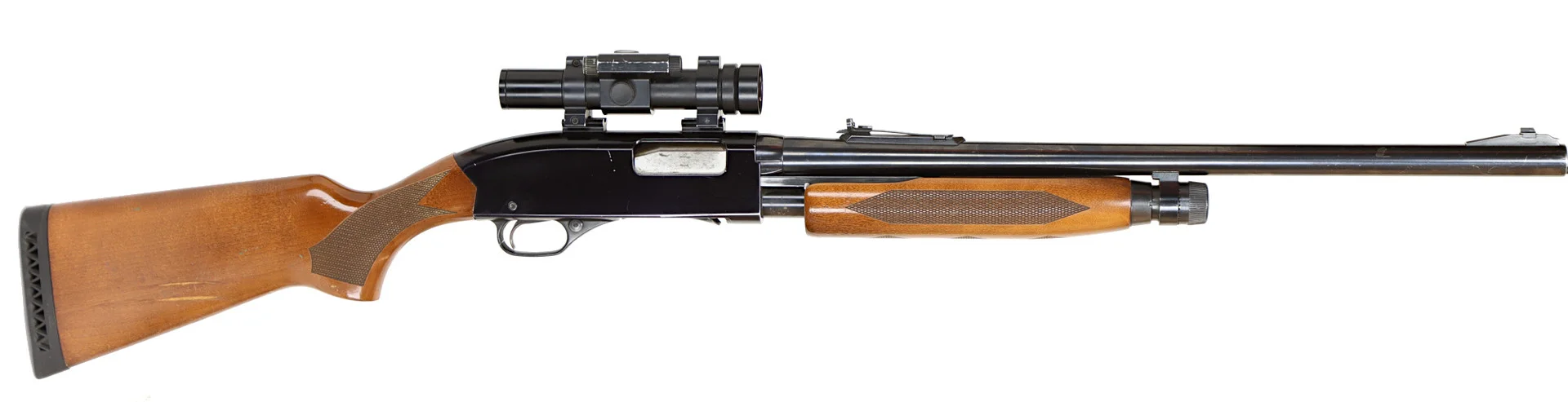 HAGELGEVÄR, Pumprepeter, fabrikat Winchester, modell 1300 Ranger, kaliber 12/76, tillv.nr L2791290, se-nr SE0523366. — Shotguns — Walter Borg