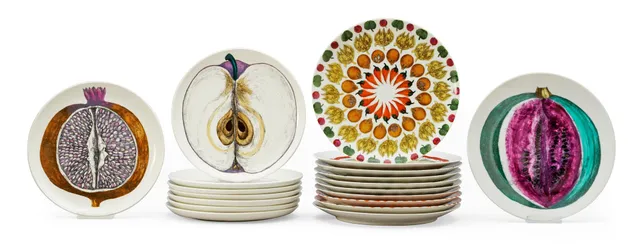 PIERO FORNASETTI, tallrikar, 19 st, Milano, Italien.