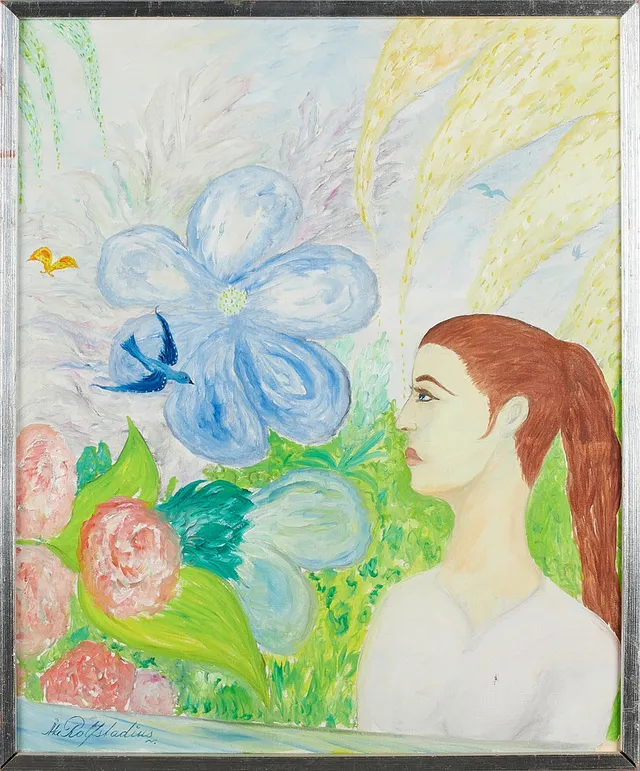 ÅKE ROLFSTADIUS (SVERIGE, 1918-1992). "Italien".