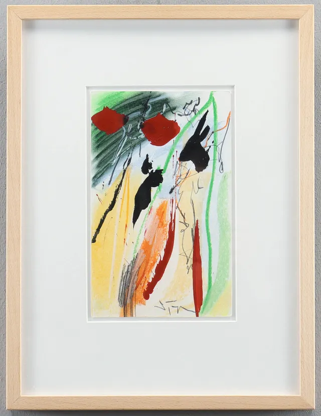 LARS SJÖGREN. Blandteknik, signerad.