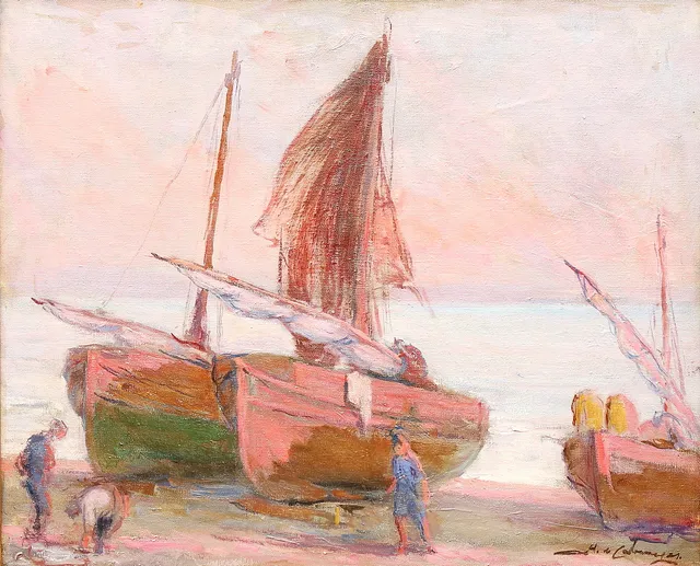 ALEXANDRE DE CABANYES. Beach.