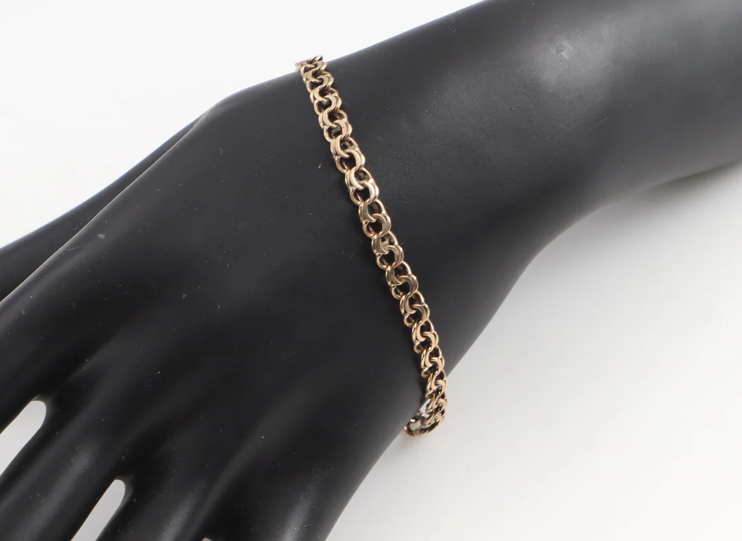 Bernhard Hertz. Bismarck bracelet of 14 kt. gold — Jewellery/Bracelets — Lauritz