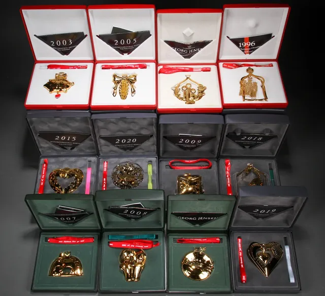 Georg Jensen. En samling juleuroer 1984-2020 (36)