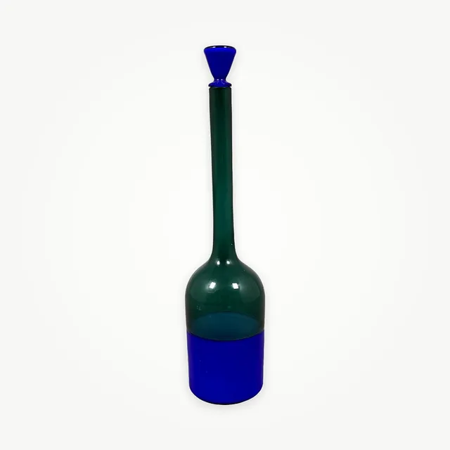 GIO PONTI. KARAFF, glas, "Morandiane", Murano, Venini, Italien, 1900-talets andra hälft.