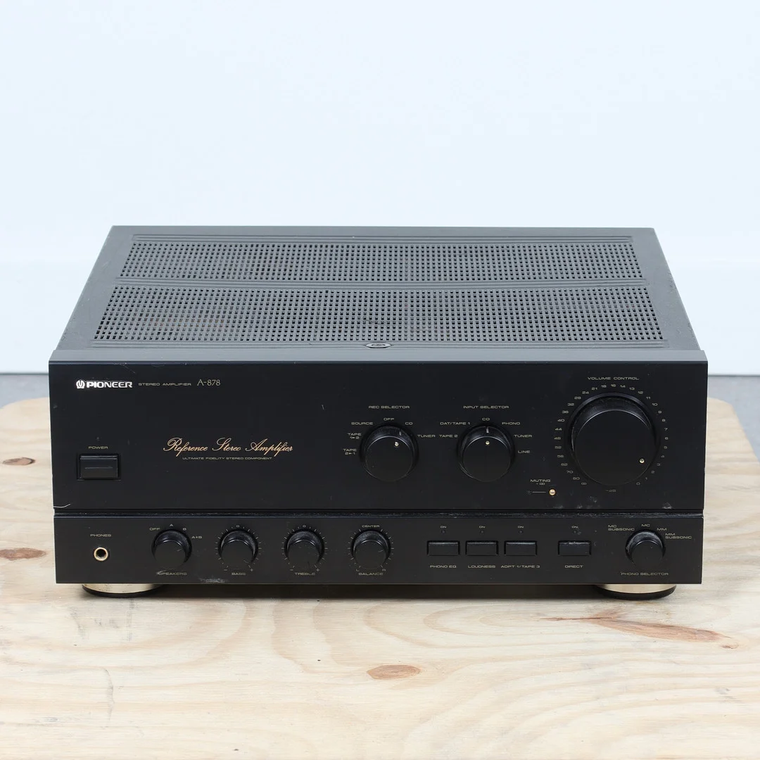 FÖRSTÄRKARE, Pioneer A-878. 1900-tal. — Audio, Vinyl & Hi-Fi — Stadsauktion Sundsvall