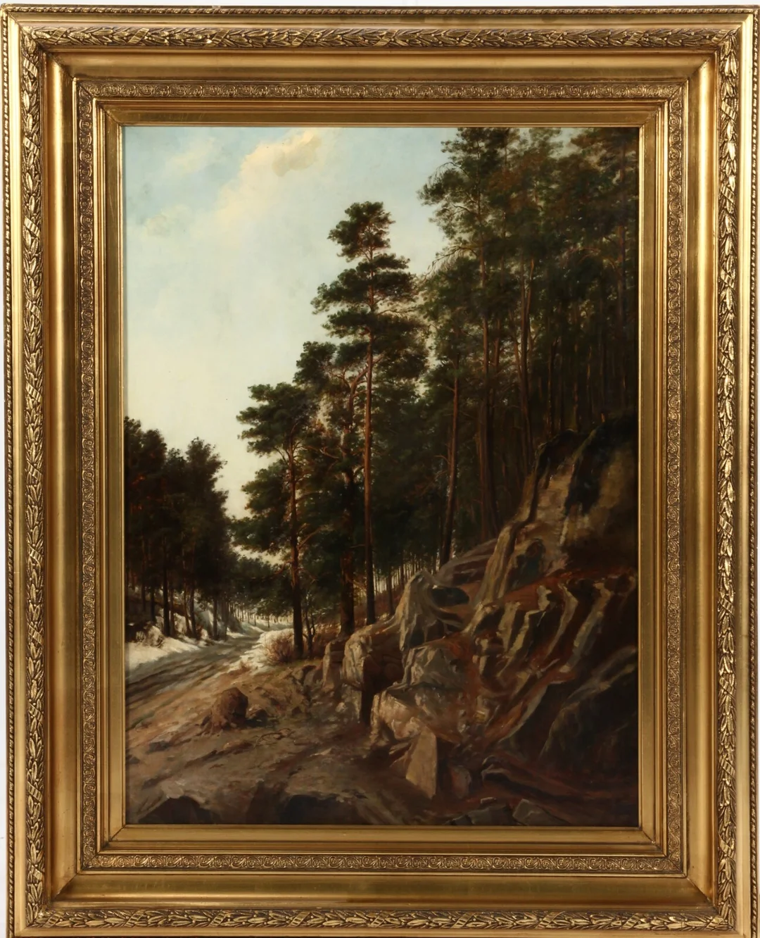 Ubekendt kunstner. Skovparti — Paintings and sculptures/Older pictorial arts — Lauritz