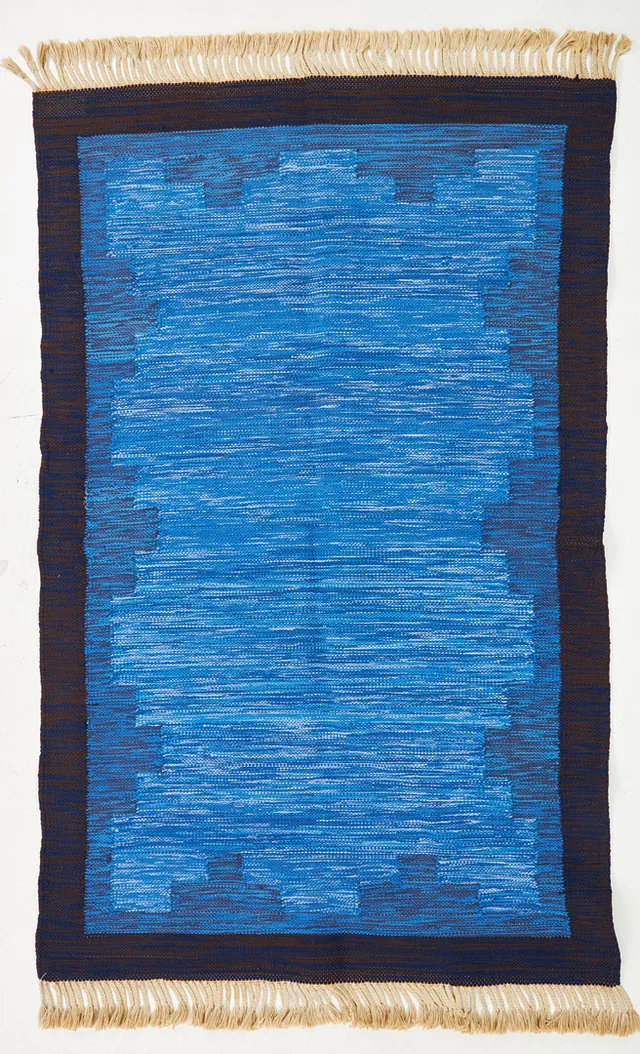 MATTA, flätad, ca 269x156 cm.