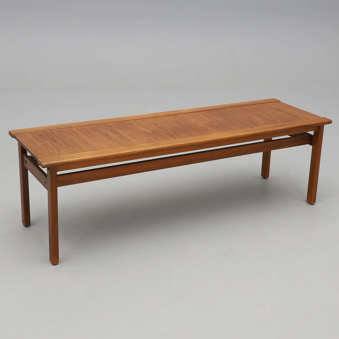 INGVAR ANDERSSON. Bänk/ blombänk, "Florida", Averskogs Möbelfabrik, 1960-tal. — Other — Crafoord Auktioner Malmö