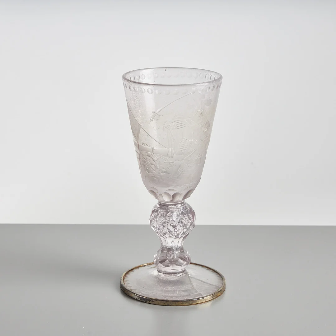BÄGARE, Böhmiskt, 1700-tal. — Utility glass — Stockholms Auktionsverk Helsinki