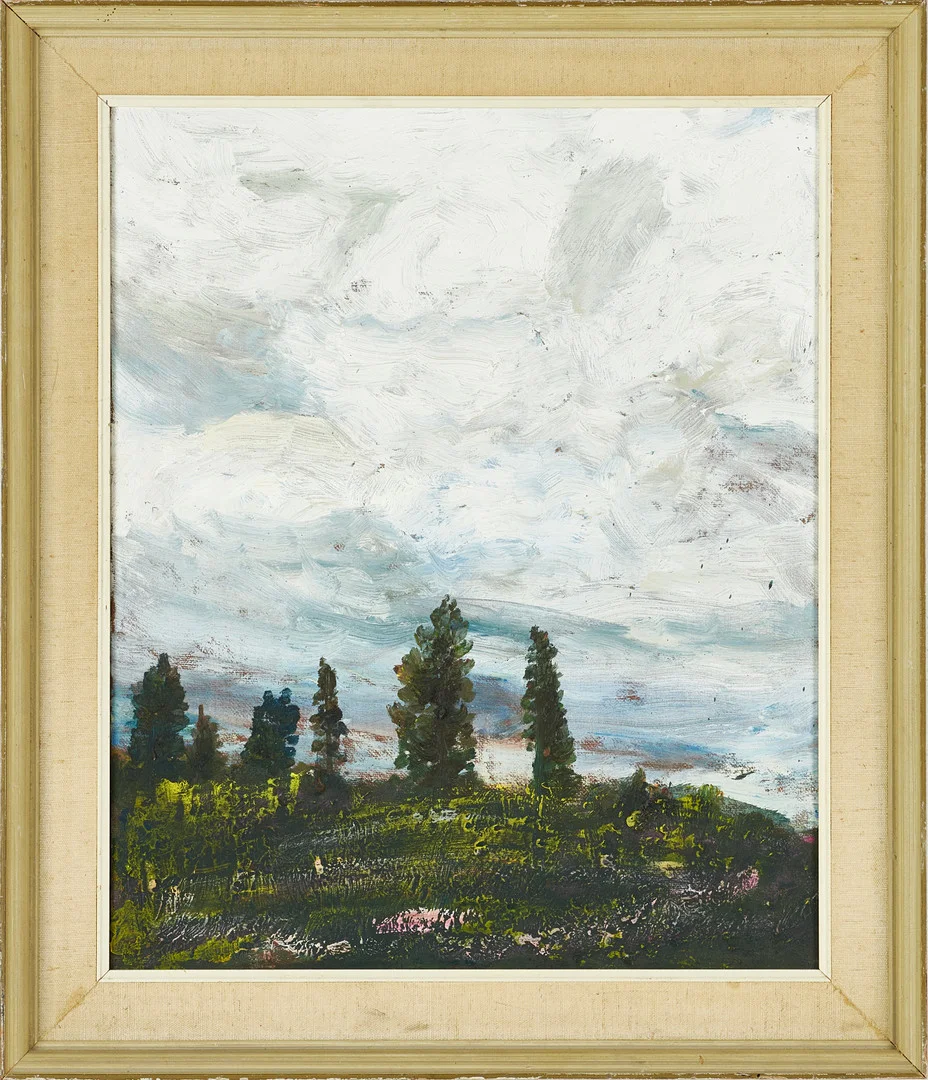 HANS WIGERT (1932-2015). "Hyggeskant", a tergo signerad och daterad 2006, olja på duk. — Paintings — Crafoord Auktioner Stockholm