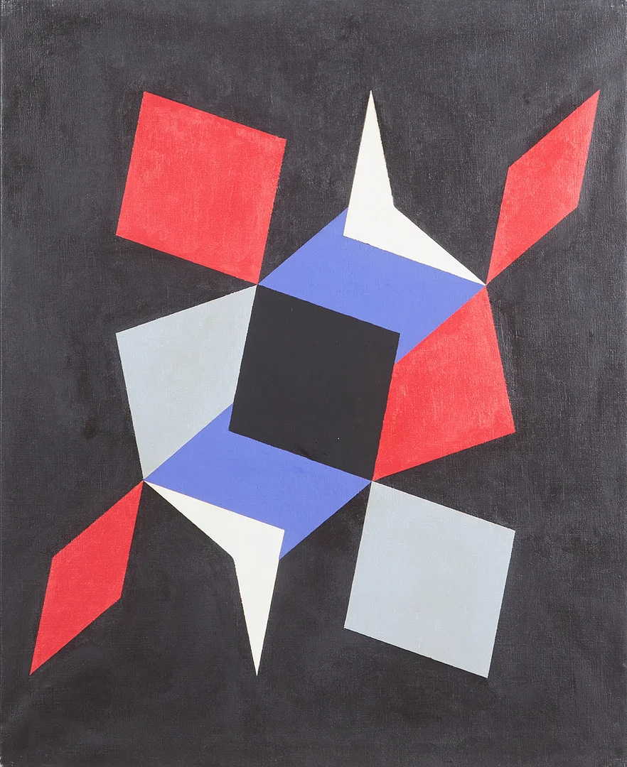 WILHELM WIK (1897-1987). Svart botten, signerad a tergo Wilhelm Wik, olja på duk. — Paintings — Stockholms Auktionsverk Magasin 5