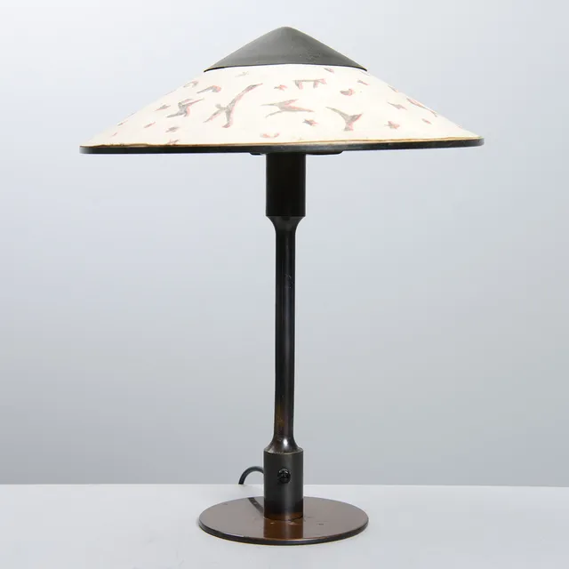NIELS RASMUSSEN THYKIER. Bordslampa, modell Kongelys T3, Fog & Mørup.