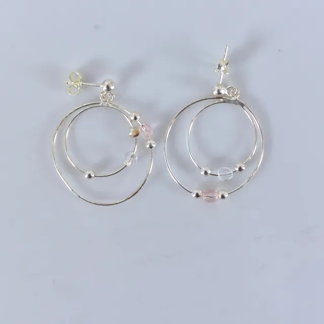 ÖRHÄNGEN, ett par, sterlingsilver.