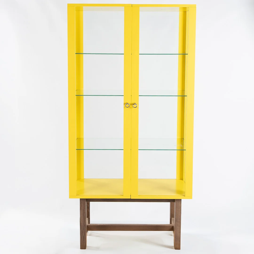 OLA WIHLBORG. "Stockholm", vitrinskåp, IKEA. — Cupboards, Cabinets & Shelves — Stockholms Auktionsverk Helsingborg