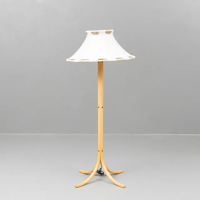 ANNA EHRNER. Golvlampa, bok och canvas, "Anna", Ateljé Lyktan, Åhus.