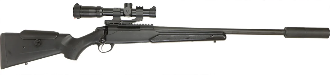 KULGEVÄR, fabrikat Tikka, modell T3 Tac, kaliber .223 Rem, tillv.nr D35081. — Rifles — Walter Borg