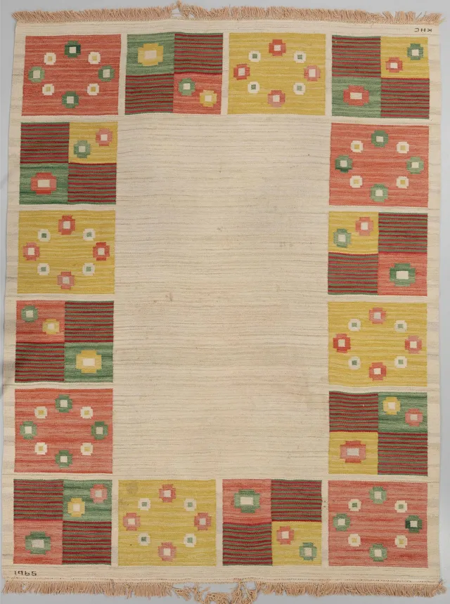 Kenneth Henry Cope, matta, röllakan, 335 x 258 cm.