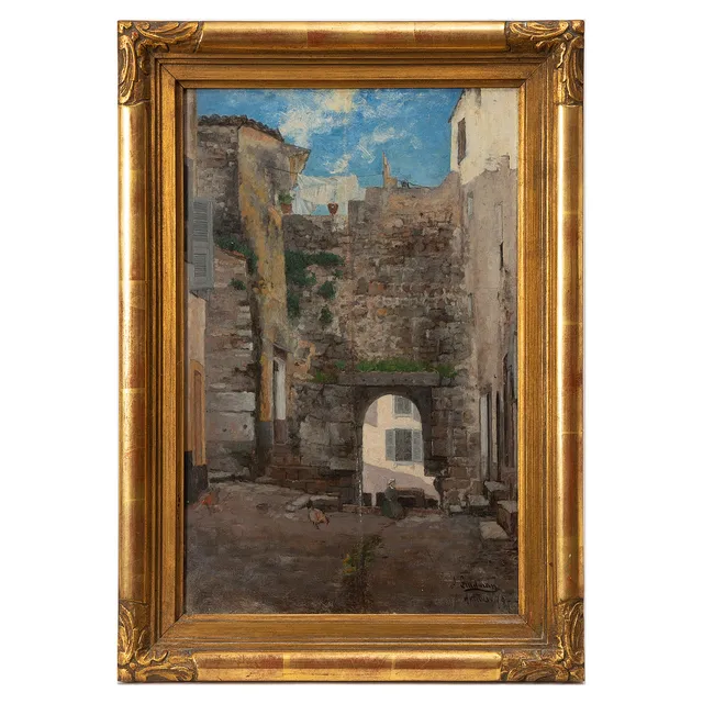 AXEL LINDMAN. "Antibes".