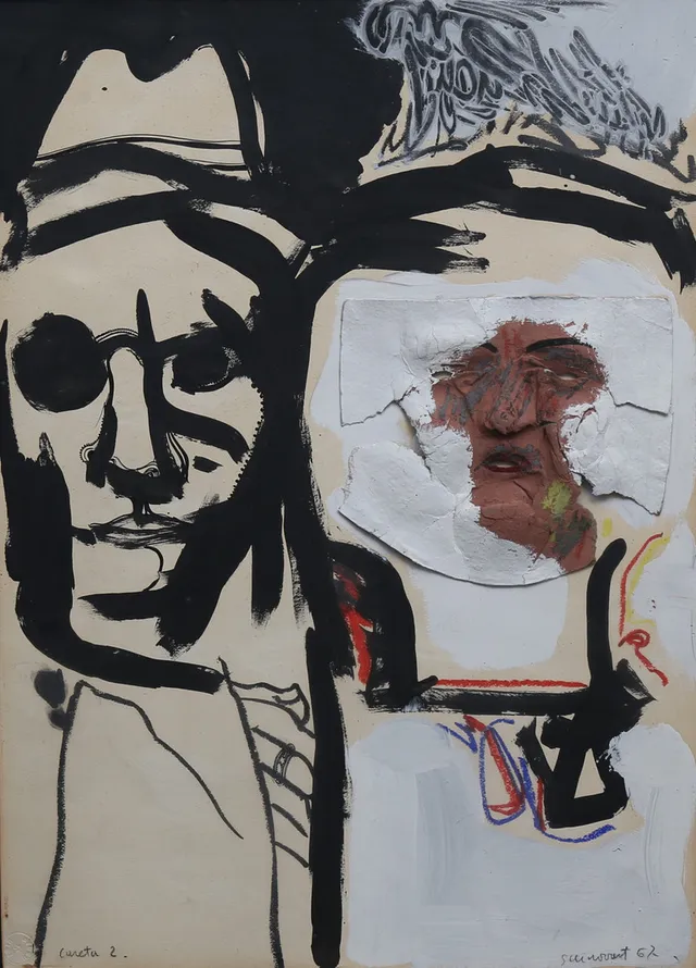 JOSEP GUINOVART. "Mask 2".