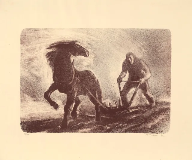 Harr, Karl Erik — Fra "Markens grøde" 1972