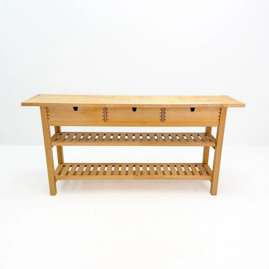SIDOBORD / KÖKSBÄNK, trä, "Norden" IKEA, 1900 tal. — Tables — TOKA Auktionshus