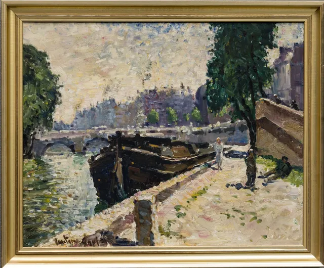 Mogens Vantore. Havneparti
