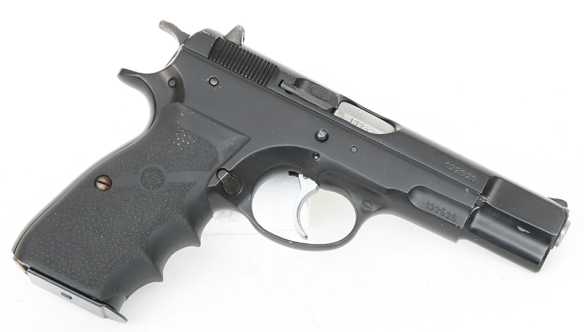 PISTOL, tjeckisk, Halvautomatisk, fabrikat CZ, modell 75, kaliber 9x19. — Pistols — Mauritz Widforss