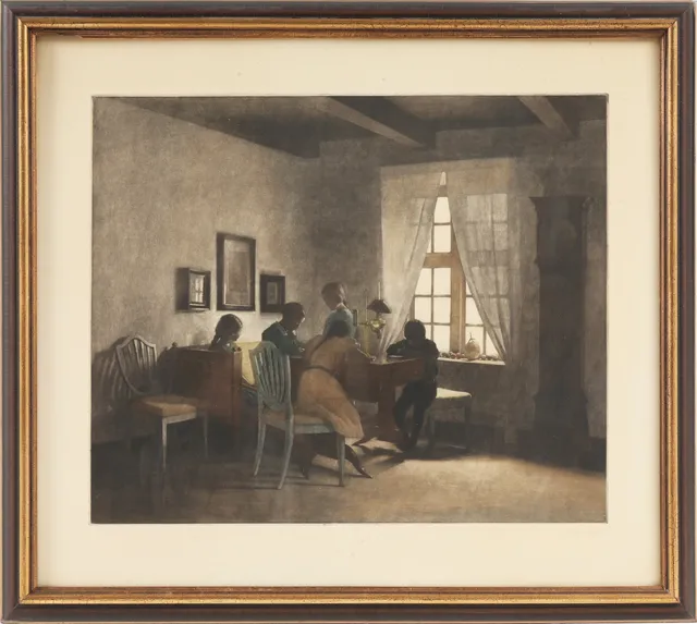 Peter Ilsted. 'A Rainy Day'
