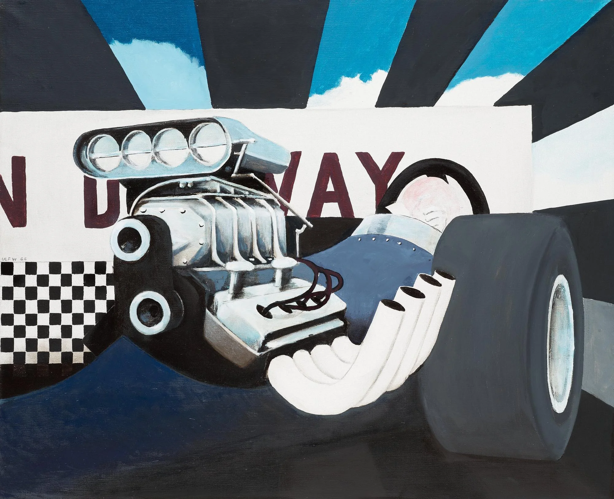 Ulf Wahlberg, "Houston Dragway". — Bukowskis