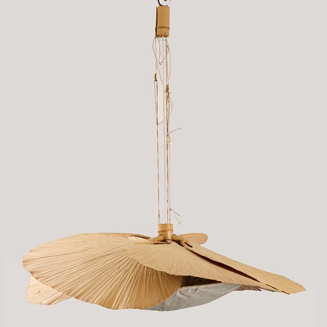 INGO MAURER. "Hana I" ur serien "Uchiwa", Design M, 1970-tal.
