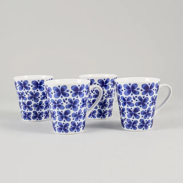 MARIANNE WESTMAN. Mugg med hänkel, 4 st, Mona Amie, Rörstrand.