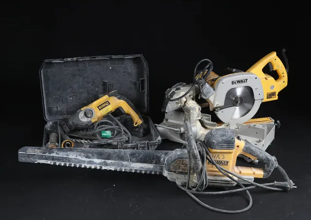 DeWalt rundsav, kap / geringssav, Alligatorsav mm. (3)