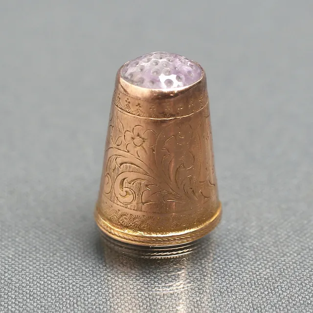 FINGERBORG, 14K guld, mästarstämpel FM.