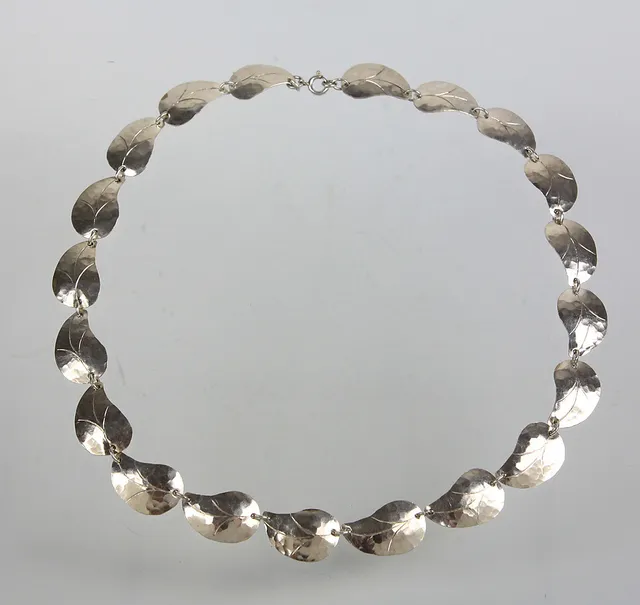 DESIGNER COLLIER, SILBER 800.
