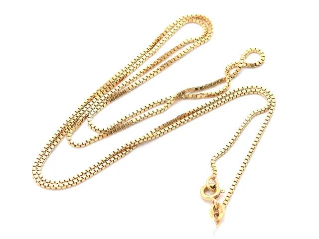 Kedja Venezia 18K 6g längd: 60cm, bredd: 1mm