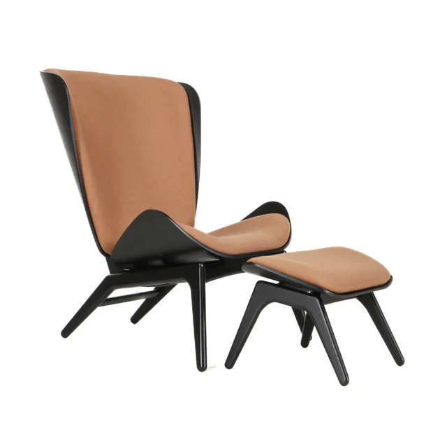 Tor Hadsund for Umage. High armchair and stool, model The Reader (2)