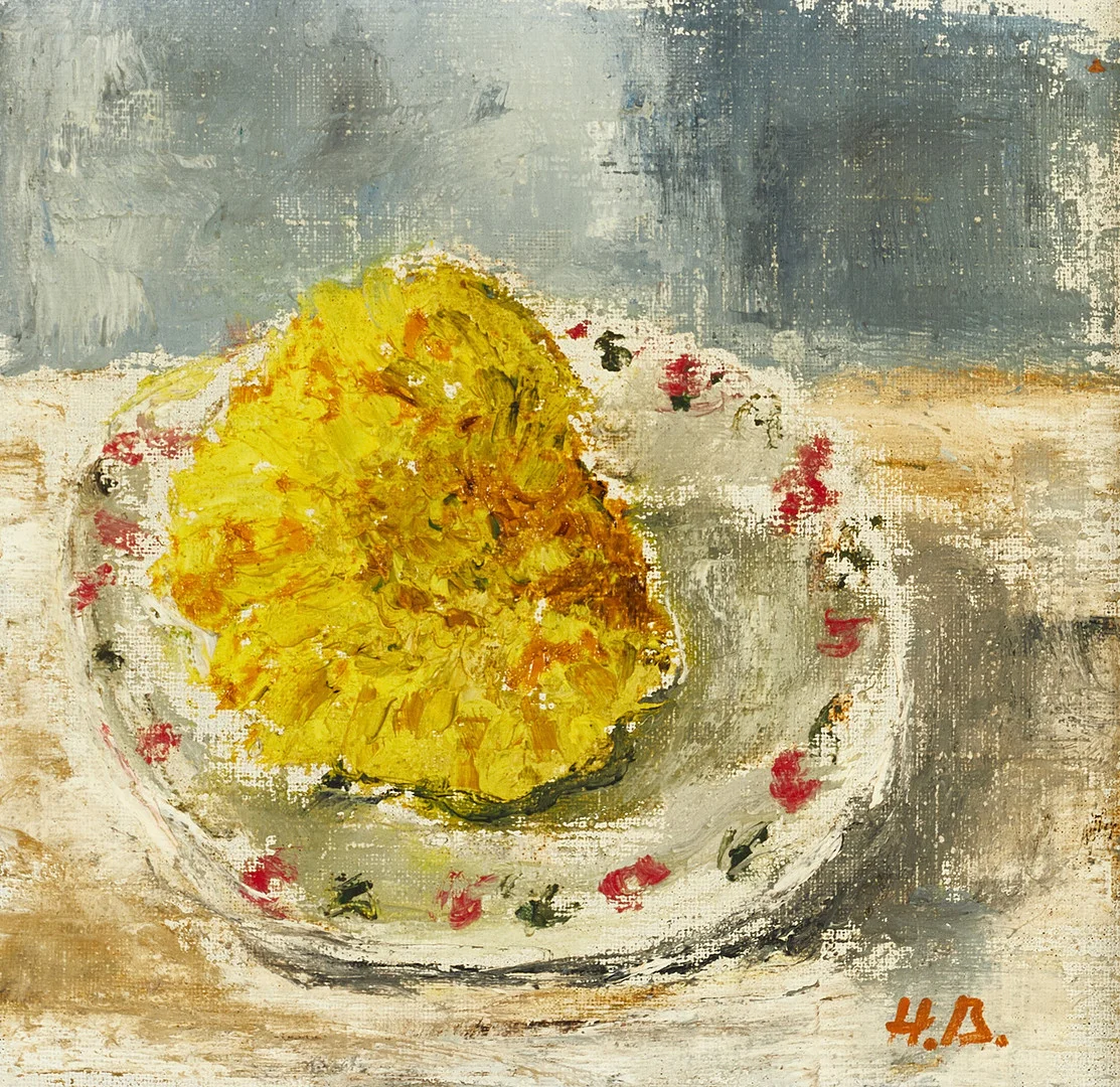 HANNA BRUNDIN (Malmö 1914-2000 Malmö), Stilleben, monogramsignerad HB, olja på duk. — Paintings — Crafoord Auktioner Stockholm