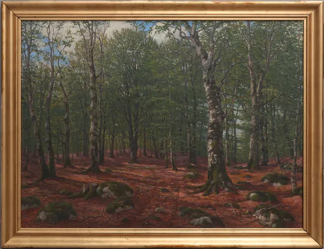 WILHELM DAHLBOM. BOKSKOG, LINDERÖD.