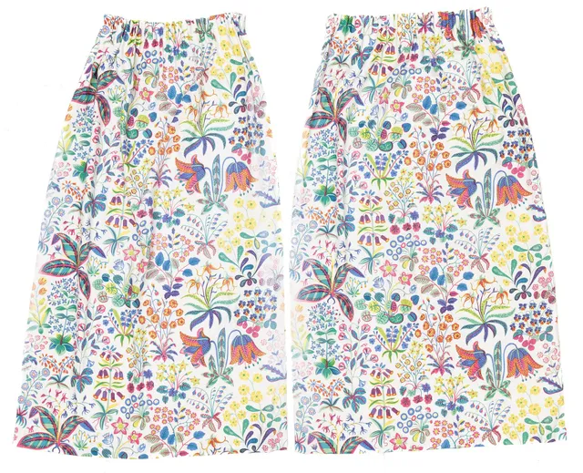 Josef Frank, gardiner, ett par, "Under Ekvatorn", Firma Svenskt Tenn.